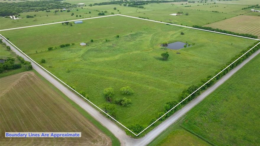 A great opportunity to own 40.65 acres only five miles from town! A 60 x 45 barn with large drive through doors is already set up for hay or tractor storage. An additional two stall loafing shed with enclosed storage and working pens for cattle or 4H projects provides a head start on making this property work for livestock. A pond sits just beyond the loafing shed for watering horses or cattle. Road frontage on two sides offers options for additional gates. Pick out a spot to build your family’s dream home, harvest hay, or run cattle on this beautiful piece of property. Fenced and cross-fenced with some trees dotting the pasture and lining the fence line. Convenient to I-35 and all that Gainesville has to offer, yet in a gorgeous country setting, this piece of land has so many possibilities. Don’t miss this opportunity to own this perfect-sized piece of land! Call for a showing today!