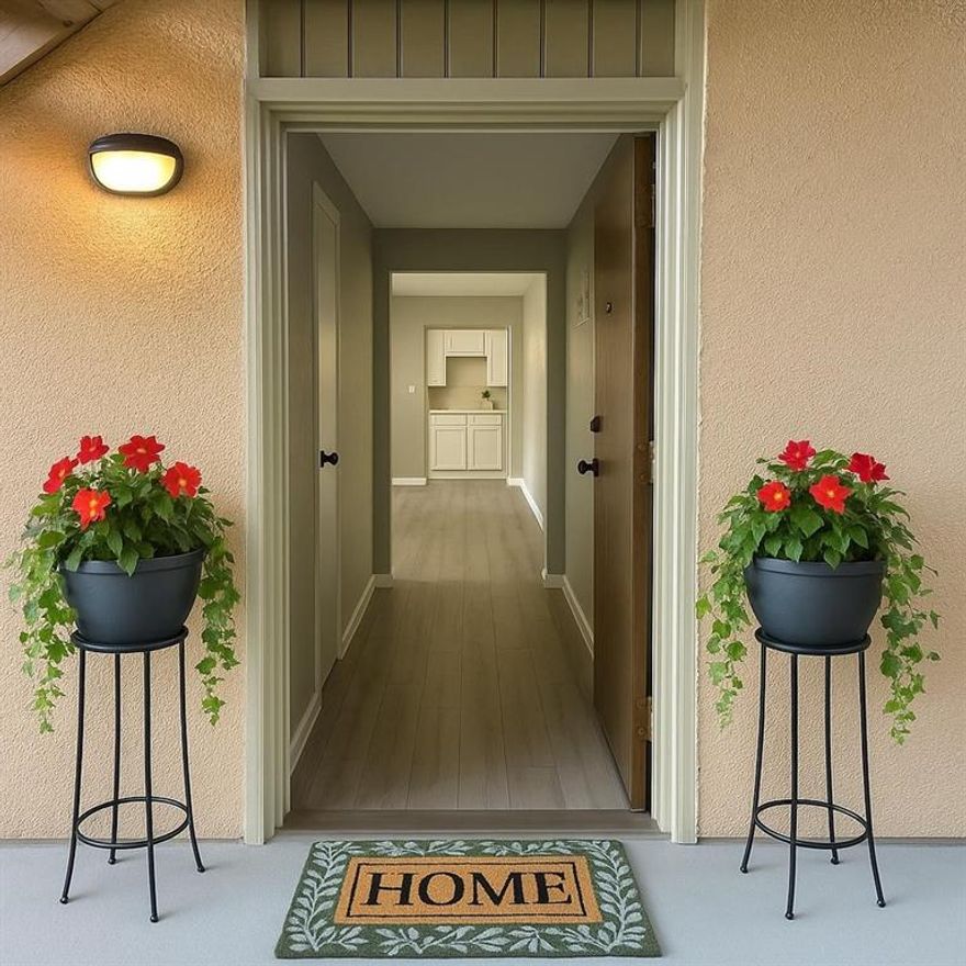 Welcome to easy living in the heart of Dallas! This charming 2-bedroom, 2-bathroom first-floor condo is located in the desirable Las Colonitas Condominiums. Enjoy a functional layout with a spacious living area, private patio, and cozy dining space. So many upgrades make this a great investment.  All new appliances, new luxury laminate floors, updated fixtures, baseboards, fresh paint throughout.  The unit includes one reserved covered parking spot for added convenience. Residents enjoy access to two on-site community pools and a well-maintained setting. Ideal for anyone seeking low-maintenance living with quick access to shopping, dining, and major highways. Don’t miss your opportunity to call this condo home!