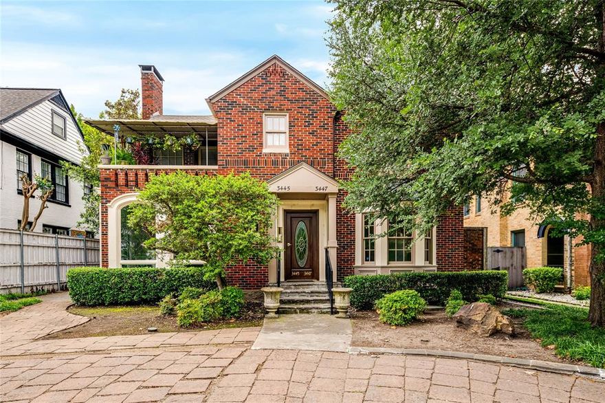 This is the Prime Investment Opportunity in the Heart of University Park that is so difficult to find! This well-maintained, income-producing 4-plex offers exceptional value in an unbeatable location — just steps from the tennis courts, playgrounds, green spaces of Curtis Park, the UP pool, and University Park Elementary. Owned by the same family for many years, this property has been thoughtfully and consistently upgraded to ensure long-term stability and appeal. Recent major improvements include a complete HVAC system replacement, installation of a rear staircase, energy-efficient replacement windows, a new Class 4 impact-resistant roof (2025), new gutters, replacement of all hot water heaters, and a rebuilt front porch.
The owner's unit, a spacious 3-bedroom apartment, features a fully remodeled kitchen and bathroom with stylish, modern finishes. Each of the four apartments is unique, bright, freshly painted, and carefully maintained. The three rental units have long-term tenants, offering solid and reliable rental income. Located near the exciting redevelopment around Snider Plaza, this property not only offers immediate returns but also strong potential for future value appreciation.