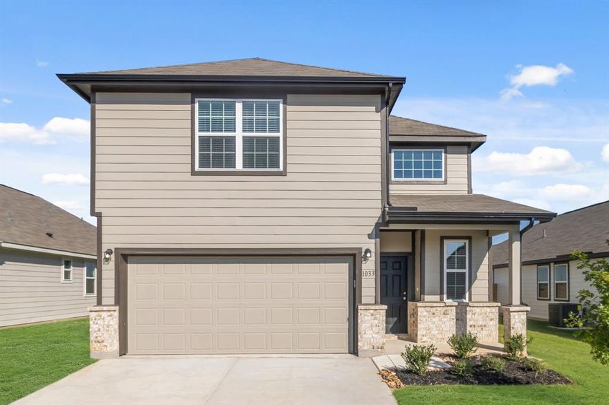 Welcome to The Retreat at Fossil Creek, one of Legend's newest communities in Fort Worth, TX! The Wisteria floor plan is a stunning two-story home, with soaring ceilings in the foyer, and features 4 bedrooms, 2.5 baths, game room, and 2-car garage. This home has it all, including privacy blinds and vinyl plank flooring throughout the common areas! The first floor offers the perfect space for entertaining with a peninsula kitchen open to both the living and dining areas! The gourmet kitchen is sure to please with 42-inch cabinetry, granite countertops, stainless-steel appliances, and a box window at the dining area. Retreat to the Owner's Suite featuring a beautiful bay window, double sinks with granite countertops, an oversized shower, and a walk-in closet. Enjoy the great outdoors with a covered patio! Don’t miss your opportunity to call The Retreat at Fossil Creek home, schedule a visit today!