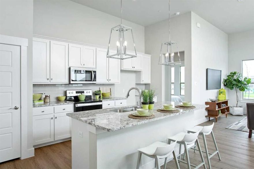 AVAILABLE NOW WITH OVER $19K IN UPGRADES! Grenadier Homes is bringing their smart-sized, energy-efficient Villas to Vinedo Villas in Mira Lagos, the newest phase in the prestigious master-planned community in Grand Prairie. Our signature single-story Villas feature fenced, front courtyards and 2-car garages. Two and three bedroom floorplans available at this active adult, 55+ community. Barcelona Plan