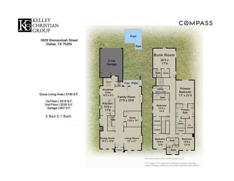 Tiny photo for 3629 Shenandoah Street, Highland Park, TX 75205 (MLS # 21190128)