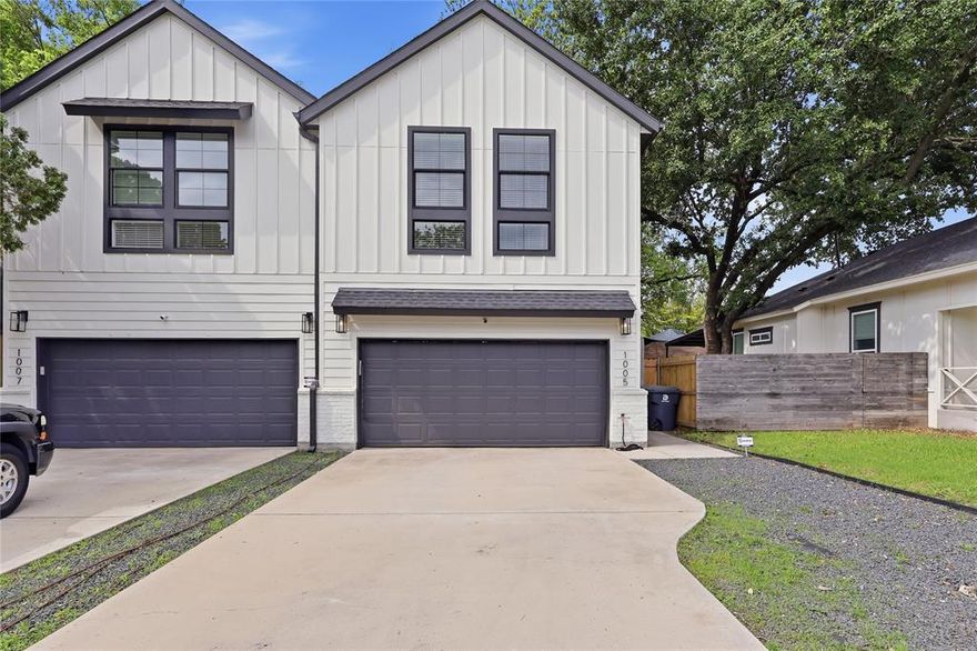 MOTIVATED SELLER! Priced to sell. Welcome to this beautifully maintained home offering an open-concept layout filled with abundant natural light throughout. Freshly painted with new flooring on the main level, the home feels bright, inviting, and move-in ready.

The modern kitchen features stainless steel appliances, a gas range, and a spacious island that flows seamlessly into the living and dining areas—perfect for everyday living and effortless entertaining.

Step outside to a large, private backyard complete with full fencing and an expansive covered patio—ideal for relaxing evenings or hosting guests in your own outdoor retreat.

Upstairs, all bedrooms are thoughtfully situated, including a spacious primary suite with an ensuite bath and dual closets. A full-size laundry room is conveniently located on the second floor near all three bedrooms.

Located in the heart of vibrant East Dallas, this home offers quick access to Downtown, Lakewood, Lower Greenville, and Deep Ellum. Enjoy an active lifestyle just moments from the Santa Fe Trail, White Rock Lake, and nearby Tenison and Lakewood golf courses.

No HOA adds flexibility, with the property previously supporting short term, mid term, and long term rental opportunities. Complete duplex is for sale, if interested.