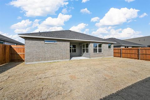 A home in Cleburne