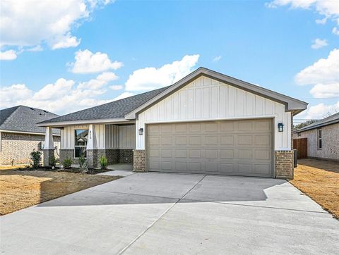 A home in Cleburne