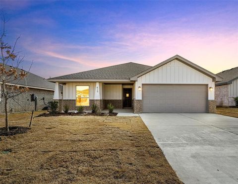 A home in Cleburne