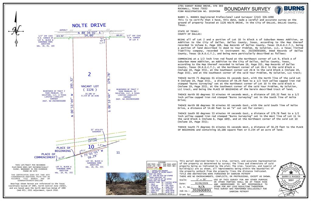 Suburban Home - Land