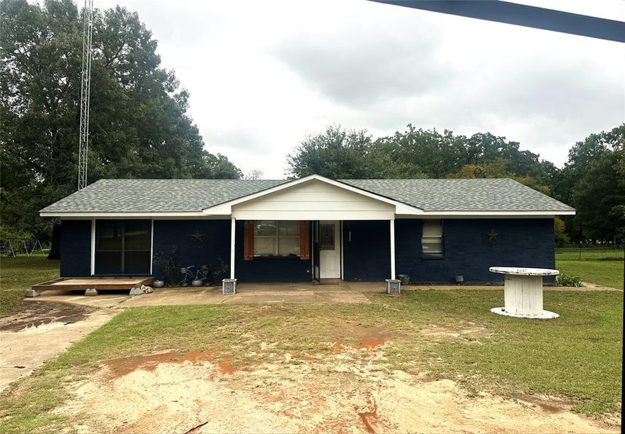 Cozy, country home on almost two and a half acres with a pond waiting for you!
Decorative finishes greet you when you pull up to the house and continue inside with rustic additions and decorative lighting.