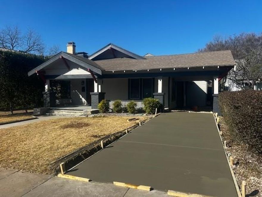 Timeless charm with all the modern conveniences. This is a beautifully maintained and updated bungalow located in the highly sought-after Lakewood Heights neighborhood of East Dallas. This 3-bed, 3-bath home offers just over 2,600 square feet of thoughtfully designed living space, blending classic character with modern updates.1st floor has 2 bedrooms with the primary with ensuite and 2nd bedroom and shared bath. A 2nd floor offers a large bedroom with an ensuite and a bonus room or bedroom 4 or a needed home office.  Upstairs is a smaller game room and kitchen area. Nestled in an exceptional school district and one of Dallas’ most walkable neighborhoods, this home places you steps away from the vibrant shops and restaurants. The lush landscaping provides a sense of tranquility, making the outdoor space ideal for gardening, play, or simply unwinding after a busy day.   Inside, the home features warm hardwood floors, new appliances, counters, and cabinets.  This is a spacious layout, perfect for relaxing and entertaining.  The generous bedrooms and full baths provide comfort and flexibility,  This home offers a chance to live in one of East Dallas most desirable locations.