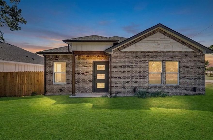 Up to $14,000 in down payment assistance available for this home. Motivated seller. Bring your highest and best offer and be the first to own this beautiful modern home built in 2025 that has never been lived in. Whether you are looking for a starter home or an investment property, 5914 Tin Top Hwy offers the perfect combination of comfort and style. The home features 3 bedrooms, 2 full bathrooms, and a separate full laundry room with built in cabinets. The open concept layout allows for natural light and an easy flow throughout the main living areas. The kitchen offers a clean modern look with all white cabinetry and plenty of counter space, making it ideal for both daily living and entertaining. The backyard is generously sized and gives you flexibility to create the space you want. Whether it is room for kids and pets, hosting gatherings, or designing your own outdoor setup, the possibilities are there. Contact me to schedule a private tour before it is gone. *** Down payment assistance is subject to approval and buyer qualification through the listing agent’s lender. Terms and availability may vary. Buyers should confirm details directly with the lender. ***
