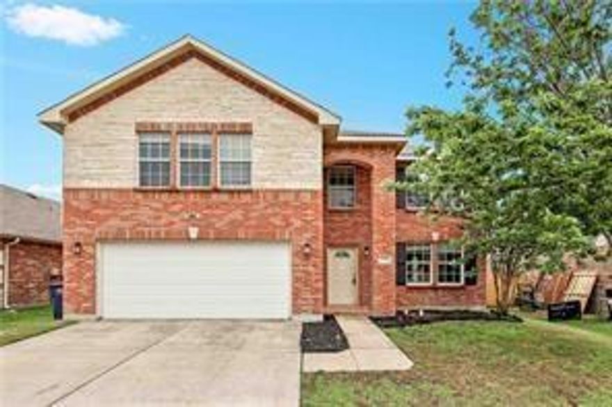 Beautifully Updated 2-Story Home in Keller ISD! This spacious 5-bedroom, 3-bath home offers over 3,400 sq. ft. of living space and has been freshly painted throughout. The open floor plan features a large living area filled with natural light, a formal dining room, and an upstairs game room. The oversized kitchen opens to the living room and provides abundant cabinet and counter space, with a refrigerator included.

The primary suite boasts 2 walk-in closets, dual vanities, soaking tub, and separate shower. Enjoy a private fenced backyard, perfect for relaxing or entertaining, along with a 2-car garage. Conveniently located near schools, shopping, dining, and with easy access to major highways.

This property is a must-see!