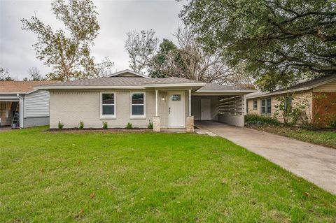 A home in Cleburne