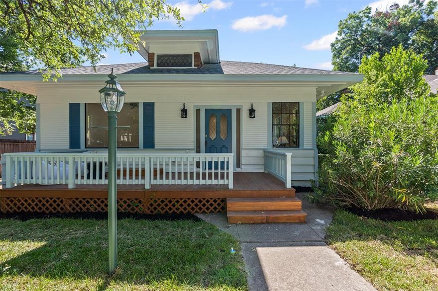 MOTIVATED SELLER SAYS BRING ALL OFFERS! OFFERING A 2-1 MORTGAGE RATE BUY-DOWN OR EQUIVALENT CONCESSION IF SALE CLOSES BY THE END OF 2025. Welcome to 2250 Lipscomb Street, a meticulously reimagined, fully renovated, bungalow with a designer's eye in every detail. This historic home has been completely renewed with fresh paint, new kitchen and baths, and a cohesive palette of curated lighting and statement pieces while preserving the architectural integrity that makes Fairmount so beloved. A picture-perfect picket fence, and cozy front porch ground the home in its era while original hardwoods and timeless finishes deliver an elevated level of polish. The kitchen is equal parts function and finesse, centered by a gas range and framed by refined surfaces, integrated front dishwasher, custom cabinetry, and an eye-catching breakfast bar. Bathrooms serve as tranquil retreats with sophisticated tile selections, sleek fixtures, and a clean, modern sensibility that never competes with the home’s historic charm. Light-filled living and dining spaces flow with intent, creating an atmosphere that’s simultaneously welcoming and quietly luxurious. Outside, the private backyard offers room to unwind, garden, or play. Situated on one of Fairmount’s most desirable blocks, you’re just minutes from Magnolia Avenue, neighborhood parks, and some of Fort Worth’s best local spots. This is a rare opportunity to own a fully renovated historic home that honors its past while offering everyday comfort and style, schedule your tour today!