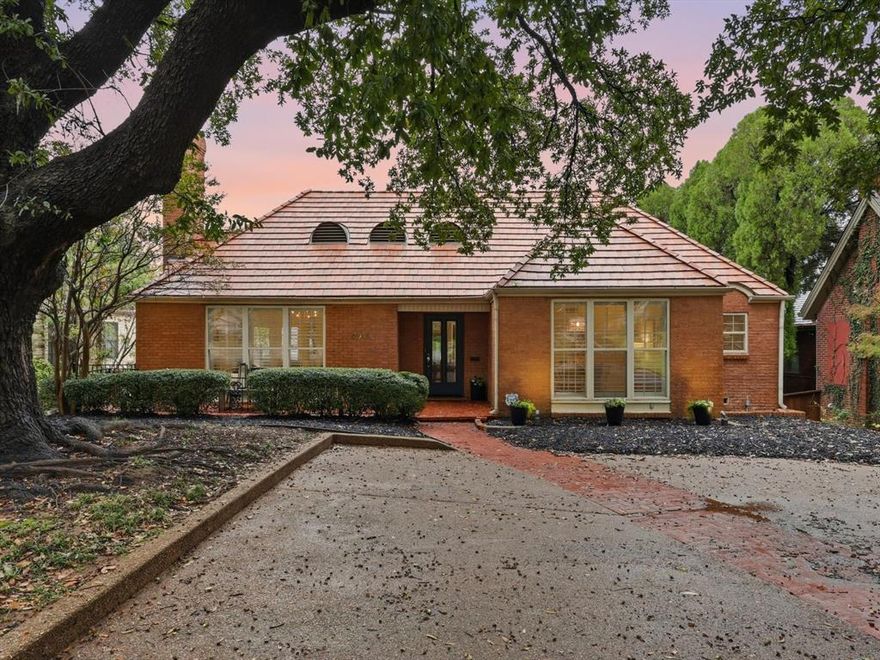 Why This 1952 Park Hill Home Commands Your Immediate Attention

Most people don't know why 140 families chose to build on this particular bluff above Fort Worth.

In 1925, oil-rich Fort Worth wanted elevation, design, and exclusivity. The Fairmount Land Company hired Hare & Hare—the prestigious Kansas City firm that designed Fort Worth's Botanic Garden—to create Park Hill. 

Curving streets mapped by hand. A defining wall. By 1928, homes sold for $70,000—equivalent to over $1.2 million today.

From this elevation, you overlook the Fort Worth Zoo. Downtown skyline visible on clear days. Century-old oaks shade the streets. Period streetlights remain. The neighborhood preserved what made it special in 1926.

2341 Lofton Terrace sits on 9,295 square feet of that historic ground. Built in 1952. 4,332 square feet. Four bedrooms.

But someone understood what modern living requires. They kept the bones—the proportions, the flow, the character. Then added what 1952 couldn't offer.

Touch your phone. The front door unlocks. Open the garage from anywhere. Adjust temperature from your office. Full smart home integration—seamless control that eliminates daily frustrations.

The kitchen: two full-size sinks, double ovens, gas cooktop, wet bar. Counter space most kitchens can't match.
Primary bedroom on the main floor—sitting area, spa bathroom. Two additional bedrooms on the main level. Fourth bedroom downstairs with its own massive living area.

Two living areas open to the patio. Large dining room. Spaces where 20 guests don't feel crowded.

Historic Park Hill architecture with technology for how you live today.

Minutes from I-30 and TCU. Amazing schools. Yet removed from noise—up on the hill, behind those walls, under century-old oaks.

Properties here rarely surface. Buyers who understand what elevation and history represent acquire them quickly.

You get 1952's proportions and location. You get 2025's control and convenience. No compromise.