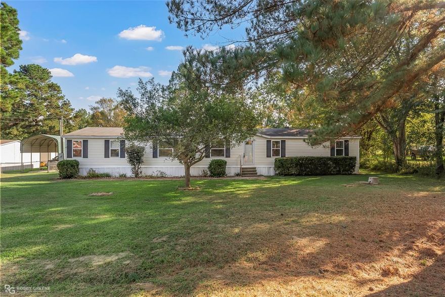 5 bedroom 3 bath on over a half acre lot located in Stonewall. The exterior of the home has a covered back patio area and a covered RV parking spot or can be used to park vehicles, the back yard is also fenced in. All new flooring and paint throughout the home.