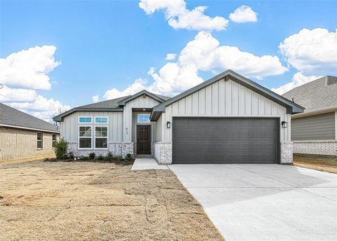 A home in Cleburne