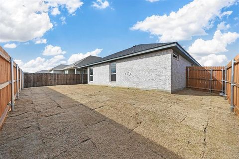 A home in Cleburne