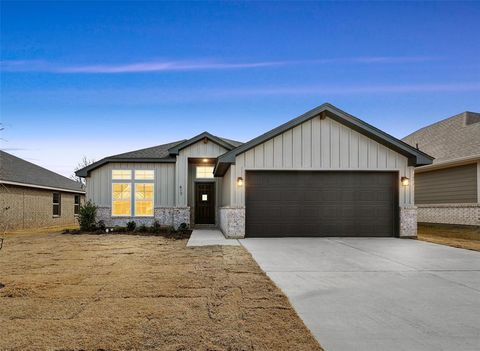 A home in Cleburne