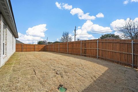 A home in Cleburne