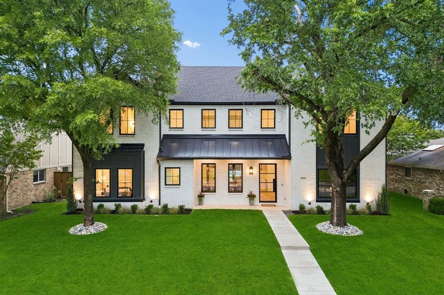 Crafted by Madison Custom Homes, this thoughtfully designed residence in RISD showcases exceptional design, quality construction, and curated finishes across two spacious levels. Designed for the way people live, the home offers a seamless blend of style, function, and detail throughout.
Offering 6 bedrooms, 5 full bathrooms, and 3 half baths, the layout is both functional and flexible. The main level features a dedicated home office with custom built-ins, a formal dining room, and an expansive open-concept kitchen and living area anchored by a fireplace and a massive island ideal for gathering. The kitchen includes professional-grade appliances, a walk-in pantry, and designer finishes. The primary suite is a true retreat with cathedral-style wood ceilings, its own fireplace, heated floors, and a spa-like ensuite bath with soaking tub, dual sinks, and walk-in shower. An additional downstairs bedroom with ensuite bath offers the perfect setup for guests or extended stays, while two powder baths, a mudroom, and a full laundry room add convenience.

Upstairs includes four additional bedrooms, three with ensuite baths, along with a spacious family room, an additional half bath, and a second laundry room, creating an ideal balance of privacy and shared living space. Throughout the home, you’ll find White Oak hardwood floors, Level 4 and 5 smooth walls, custom cabinetry, decorative lighting, and two fireplaces, including one in the primary suite.

Completing the home are Andersen 100 Series windows with Fibrex® composite material, along with custom exterior doors by Love That Door. The backyard features a pool that creates a private outdoor retreat perfect for relaxing or entertaining.

A true showcase of craftsmanship and design, this home is ideally located in RISD with convenient access to top-rated schools, major thoroughfares, shopping, dining, and everyday amenities throughout North Dallas. Contact us today for a private showing.