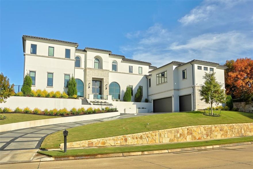 California inspired living is designed with ultimate integrity built by Ventura Custom Homes. Unprecedented lakefront living & exquisite craftsmanship sited on a rare 0.32-acre homesite in the heart of Frisco where land is sacred. Entertain like never before from this 5 bed, 7 bath showplace w resort pool & spa, outdoor kitchen & luxurious interiors. Smart home features and elevator. Endless lake views & landscape & this richly appointed retreat comes with a dramatic great room, striking chef’s kitchen w exotic slab marbles, media-game-room-bar, spa-like master, turf lawn & 3-car garage. Exclusive, gated, & meticulously maintained, embrace unrivaled natural beauty at the Lakes on Legacy w scenic jogging paths, lush parks, & fishing. One of a kind lot. Home automation list on backend.