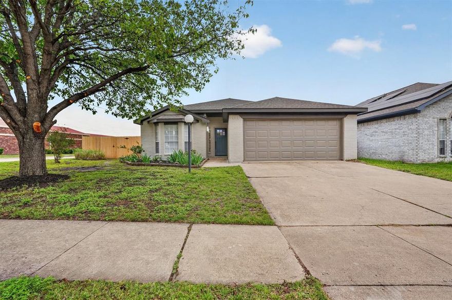 MOVE-IN READY! KELLER ISD! POOL! Located in the Summerfields addition, this updated, open concept 3 bedroom, 2 bath home features new flooring throughout, quartz countertops in the kitchen and bathrooms, updated fixtures, and fresh interior and exterior paint. A privacy fence was recently installed, adding extra seclusion and comfort. The pool has been recently resurfaced and retiled, making it perfect for summer enjoyment. Close to schools, shopping and major highways, making it a great and convenient location. to Schedule a showing today!