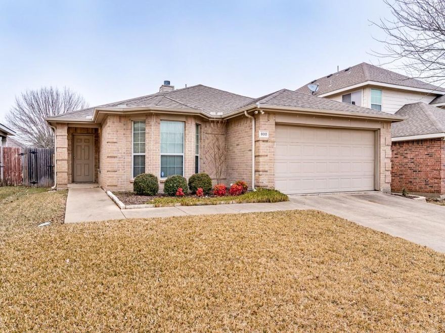 Don't miss your chance to see this beautiful 4 bedroom, 2 bath home in Anna, TX! Located in a friendly neighborhood, this charming home offers the perfect blend of comfort and convenience. The open floor plan features a bright living area with a cozy fireplace and brand new flooring throughout, flowing seamlessly into the kitchen. This home is ideal for everyday living and effortless entertaining. The kitchen offers generous cabinetry, ample counter space, and an oversized island perfect for meal prep or gathering with friends and family. Each bedroom is spacious and well lit, providing comfortable retreats with plenty of storage. The private backyard is perfect for winding down after a long day or enjoying family BBQs. Enjoy the added bonus of being within walking distance to the neighborhood playground, perfect for outdoor fun and community living. This home truly checks all the boxes for style, comfort, and location. Don’t miss the opportunity to make it yours!