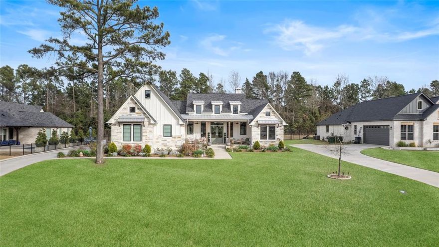 Exquisite luxury living in Hideaway, Tx. This immaculate home is located on half an acre in the exclusive golfing and lake community of Hideaway Lake. This pristine home showcases an unparallel level of craftsmanship and custom finishes catering to those who appreciate luxury and sophistication. Upon entering this 3-bedroom, 2 bath home one is captivated with the 12-ft ceilings that enhance the homes open and bright floorplan. The living area includes built-ins, black Marvin windows,10-in baseboards, and a 72in Linear gas fireplace. The Gourmet kitchen with Bosch appliances, large marble island, custom cabinets, coffee & wine bar with dual refrigeration. The primary suite is luxurious and private, featuring an ensuite with a porcelain oversized shower, Bidet and fully built-out custom closet system. Two additional well-appointed bedrooms provide versatility or a home office. Enclosed patio with 60 in Lanal outdoor Linear Fireplace. This architectural gem truly encapsulates the essence of moder luxury living in a golf course community with close proximity to Dallas. You have to see this home in person to experience the luxury and craftmanship!  There isn't a detail that's been overlooked!