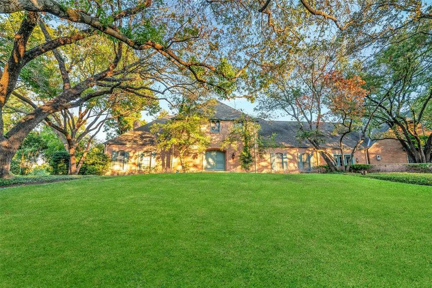 RARE opportunity to own a 1.839 acre double lot in the desirable Bent Tree community with pond and golf course views! The one-of-a-kind setting is picture perfect, serene, and feels like you are a world away from Dallas & urban life! The estate spans roughly 8,500 SF of living and entertaining space spread over 3 floors! The unique floor plan features a basement with wine cellar, wet bar, and HUGE game room plus a bonus separate living quarters space by the pool. Incredible opportunity to do a heavy remodel or build your dream home!! Nestled between Bent Tree and Preston Trails golf courses, and walkable to both! Value is in the land – home is not being shown. Sale is for 17132 & 17142 Club Hill Drive. Contact listing agent to walk the lot. Survey and floor plans are available.