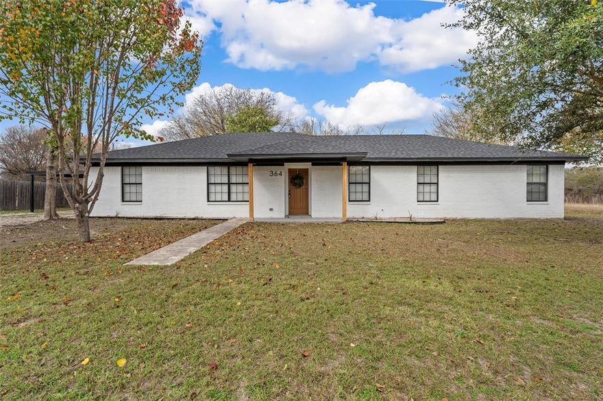 This updated 3 bedroom 3 bathroom home sits on a large lot outside the city limits! Ample dining space, walk in pantry with coffee bar, and a large fenced yard make this home great for any family; all in Midway ISD! Step into the 500+ square foot primary bedroom suite that boasts a Texas size room with space for a sitting area, makeup vanity in bathroom, and large walk in closet. Each of the non primary bedrooms have access to a bathroom nearby making this great for teens or as a mother in law space. Looking beyond the cosmetic beauty, this home also boasts a new septic system, new roof, blown in insulation, and 1 new HVAC unit all completed in 2022. Don't miss out on this amazing property!