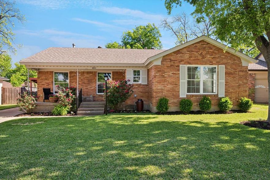 Charming, fully reimagined Old East Dallas bungalow where classic character meets modern updates. This 3-bedroom, 2-bath home offers 1,546 square feet of beautifully refreshed living space, featuring a complete kitchen remodel, fully updated baths, and stunning refinished hardwood floors throughout. Natural light fills the home, highlighting the warm, inviting feel and easy flow between living spaces—perfect for both everyday living and entertaining. The thoughtfully updated kitchen serves as the heart of the home, while both bathrooms offer clean, modern finishes that complement the home’s timeless style.
Step outside to a spacious covered back deck, ideal for relaxing or hosting year-round. The property also features a detached garage and an impressive carport setup providing up to four covered parking spaces—rare for the area.
Ideally located in sought-after Old East Dallas with quick access to Casa Linda shopping, White Rock Lake, nearby schools, and Interstate 30 for an easy commute.
A true blend of charm, updates, and unbeatable location.