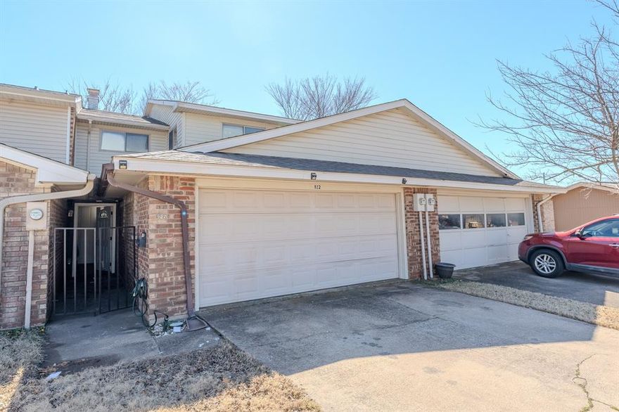 Step into this beautifully updated 4 bedroom, 2 bathroom townhome in the heart of Bedford, offering 2,080 square feet of comfortable living space. This two story home features updated flooring and a new roof, combining modern updates with cozy charm. The inviting living room flows into an updated kitchen with granite countertops and built in cabinets, while a separate dining area provides extra space for gatherings. Upstairs, the oversized bedroom includes a wood burning fireplace, creating a warm and private retreat. Additional highlights include decorative lighting, vinyl and ceramic tile flooring, central heating and cooling, a covered patio, and no HOA for added flexibility. A bonus room is perfect for an office or game room. Located in the highly rated Hurst Euless Bedford ISD, this home offers easy access to schools, shopping, dining, and major highways. Whether you are a first time buyer or an investor, this is a fantastic opportunity to own in a sought after area. Call the listing agent today for more details and to schedule a private tour.