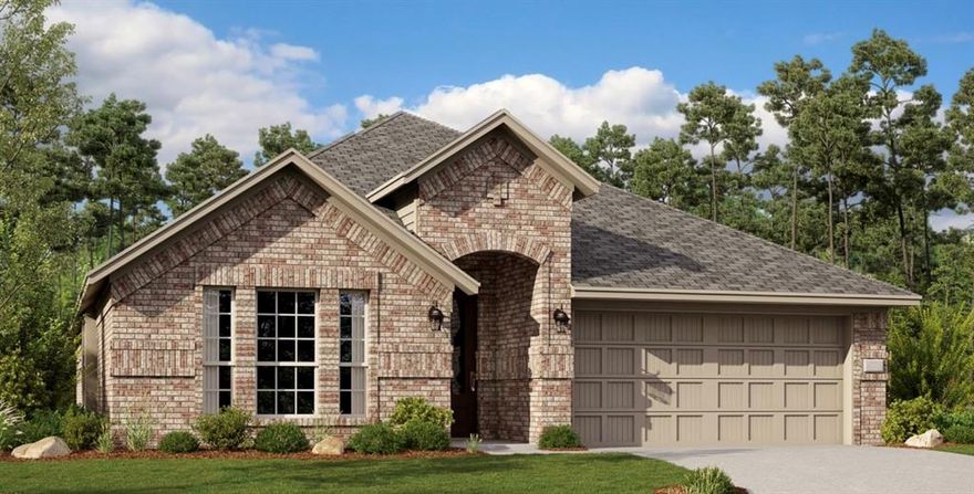 Lennar Brookstone  Collection at Bridgewater - Garnet Floorplan- This single-story home has everything the modern family needs with three bedrooms at the front of the home and an owner’s suite in the back, for added privacy. There is an open concept living area in the center with a back patio, as well as a flexible study down the hall.  


Prices and features may vary and are subject to change. Photos are for illustrative purposes only.