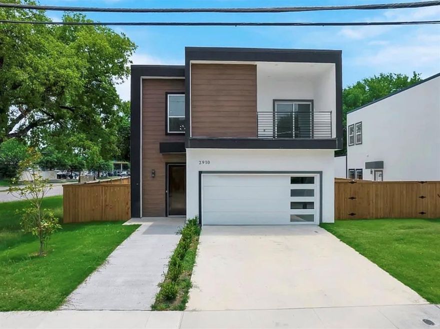 Modern Luxury Meets Ultimate Flexibility. This stunning 2,000+ sq. ft. new construction masterpiece features a seamless open-concept floor plan designed for modern living. The heart of the home is a sleek entertainer’s kitchen with premium quartz countertops, substantial cabinetry, and a massive walk-in pantry that flows effortlessly into the living space. Enjoy total privacy with3 Big bedrooms, Each boasting its own private en-suite bathroom, plus a second-level balcony perfect for morning coffee. Strategically located near Loop 12 and I-30 for a seamless commute, this home offers the rare advantage of SELLER FINANCING, providing a faster closing and flexible terms without the traditional bank hurdles.