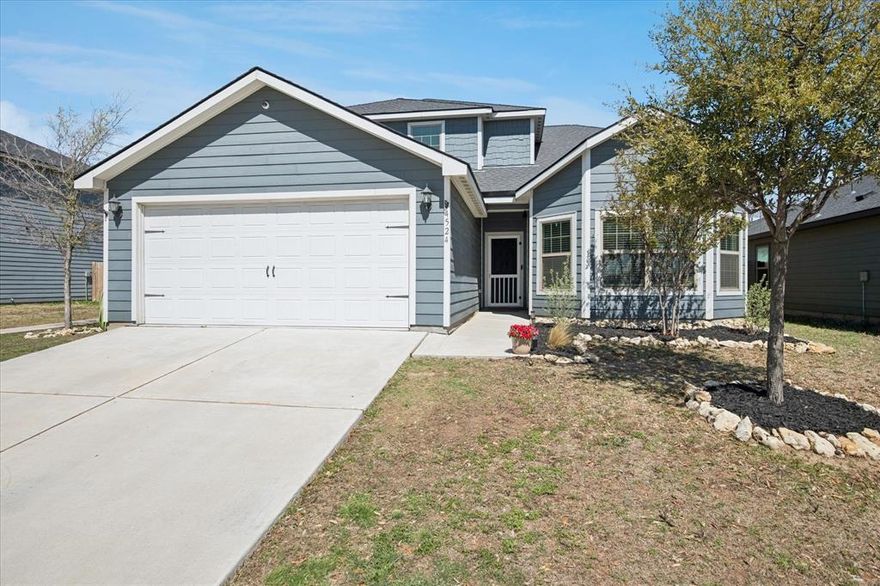 This beautifully maintained Cypress floor plan offers 4 bedrooms, 2.5 baths, and an attached 2-car garage. The open-concept design features a spacious family room that flows seamlessly into the dining area and kitchen, creating an ideal layout for both everyday living and hosting guests.
The kitchen is well-appointed with granite countertops, designer wood cabinetry, energy-efficient appliances, bar-top seating, and a very large walk-in pantry for ample storage. Additional highlights throughout the home include energy-efficient vinyl windows, ceiling fans, and screened front and back doors.
The private primary suite is conveniently located on the first floor and features bay windows with a seating area space that is filled with natural light. The ensuite bath includes a separate shower, garden tub, and an oversized walk-in closet. Upstairs, you’ll find three generously sized bedrooms with walk-in closets, plus a spacious full bath. These nicely sized bedrooms offer flexibility and could also be used as a home office, study, or game room.
You will enjoy fabulous greenbelt living in this beautiful north-south exposure home! It has great natural lighting throughout. You will also enjoy exceptional outdoor living under the oversized covered patio, perfect for grilling, entertaining, or simply relaxing in a peaceful and private setting.
Ideally located near Bryson Elementary school and William Houston Memorial Park, with easy access to shopping, dining, and downtown Fort Worth, this home truly has it all! This is what you have been waiting for!