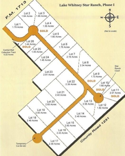 Lake Whitney Star Ranch - Land