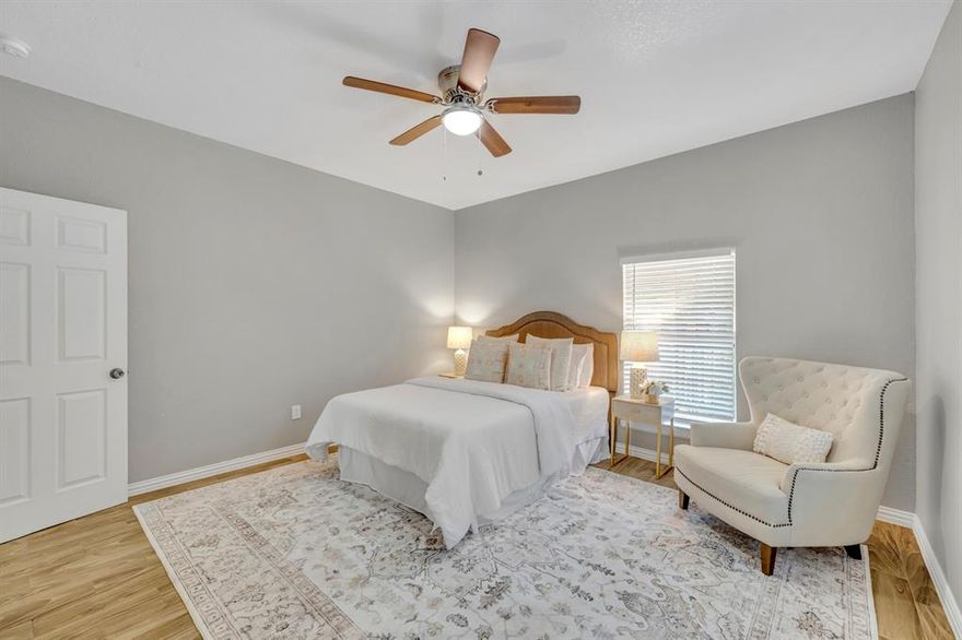 This recently updated 1920's home plus guest quarters is located in the much desired Sunset Hill neighborhood, just minutes from all that Bishop Arts, Trinity Groves, & Downtown Dallas has to offer! In the main residence, complete with 3bds & 1 full bath, you will find an open floor plan including a spacious living & dining area overlooking the kitchen, complete with granite countertops, newer backsplash, & stainless steel appliances. All three bedrooms are amply-sized & the bathroom has been fully updated. Wood-look tile, ceiling fans, & custom wood trim throughout the home. Backyard includes updated 700sqft bonus quarters with a full kitchen, 2 bedrooms, Living Space, Full bathroom & W-D closet. Wonderful opportunity for Investors looking for a rental property.