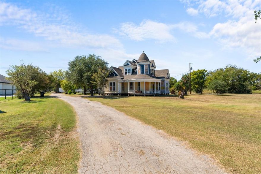 Step into a piece of history with this charming 1896 country home, perfectly situated on 5 sprawling acres that offer peaceful, private living with a true country feel — yet conveniently close to I-20 for easy commuting.
This unique property boasts a stunning turret that adds classic Victorian character and provides a cozy nook filled with natural light. The home features an open-concept floor plan designed to maximize space and flow, blending vintage charm with modern potential.
Currently in various stages of renovation, this residence invites you to put your personal touch on its interior spaces. Architectural details abound, giving you a rare opportunity to restore and customize a historic home exactly to your taste.
Enjoy relaxing summer days by the in-ground pool, perfect for entertaining family and friends or simply unwinding in your own private retreat. For hobbyists, car enthusiasts, or those needing ample storage and workspace, a detached 3-car shop provides plenty of room for projects and vehicles.
This property truly combines the best of country living — tranquil, spacious, and full of character — with the convenience of being just minutes from I-20, making it easy to enjoy both rural serenity and city amenities.
Don’t miss this rare opportunity to own a turreted treasure with abundant potential and scenic acreage. Schedule your private tour today and start envisioning the future in this timeless home.

Please note, due to the ongoing renovations, this property will require cash or renovation loan financing.