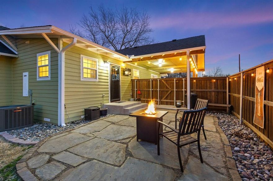 Fall in love with this beautifully reimagined Craftsman gem. Tasteful modern upgrades seamlessly blend with the authentic character & architectural charm of its century-long history. The curb appeal is unforgettably inviting, the interior just as charming. The bright & sunny entry foyer offers the perfect spot to pause, featuring a sweet seating nook & ample storage for a clutter-free welcome. Authentic, original to the home wood shiplap is featured as architectural art throughout, perfectly blending historic charm with modern, curated style. Highlights include a spacious living room with a gas log fireplace & versatile dining areas. Host dinner parties with ease in the rustic, elegant dining room, which opens directly into a bright, chef’s kitchen with additional breakfast bar seating. Gorgeous cabinetry, granite counters, center island & pantry, with space to entertain. The spacious primary suite is a true sanctuary, offering a peaceful atmosphere for rest & relaxation. Main bath features beautiful cabinetry, granite counters, & dual vanities. Includes stunning shower, tub, & built-in linen closet for ultimate organization. The additional bedroom & half bath add function & flexibility to this charmer. Fully fenced, expansive backyard with multiple entertainment zones! Recently added above-ground pool with safety fencing, surrounding patio & plenty of room for grilling & lounging. The ultimate workshop or storage solution with this pristine 24x30 insulated metal building with its own private driveway. The interior is fully enclosed with premium spray foam insulation, brightened by modern LED lighting & includes a versatile loft area for extra storage. Featuring two convenient roll-up doors, electricity & dual overhangs for covered outdoor storage, this shop is perfect for projects, ATVs or covered parking. Beautiful neighborhood, excellent location, in high performing Leonard ISD. Close to shopping, restaurants, convenient to McKinney, Bonham, Sherman & Greenville.