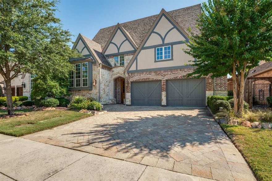 This GEM is a Win. in the Lakes Of Las Colinas. All the comforts of home in this glamorous gated community. The open concept on the 1st floor makes it great for family gatherings or holiday parties which can flow into the outdoor living space. The kitchen is a chef's delight with extensive granite counters, stainless steel appliances which include a double oven, and cabinets galore for storing every type of kitchen helper. Need a game night? Upstairs awaits a spacious family room ready for action. Or, cozy up in your favorite chair and have a movie night in your very own media room. This home also features 4 bedrooms and 4 full bathrooms, with a half bath downstairs, study, laundry room with sink and cabinets, The Whirlpool washer and dryer are an extra bonus that stay with the home. For you outdoor enthusiasts Irving has a lot to offer with it's many scenic parks and trail. Step outside your gated community and cross the street to Bird's Fort Trail. Near by visit Champion Trail, Sam Houston Park, or Spring Trail, just to name a few, You're just minutes away from restaurants, shopping, Toyota Music Factory, and DFW airport. Looking for upscale living?  EUREKA, your home awaits.