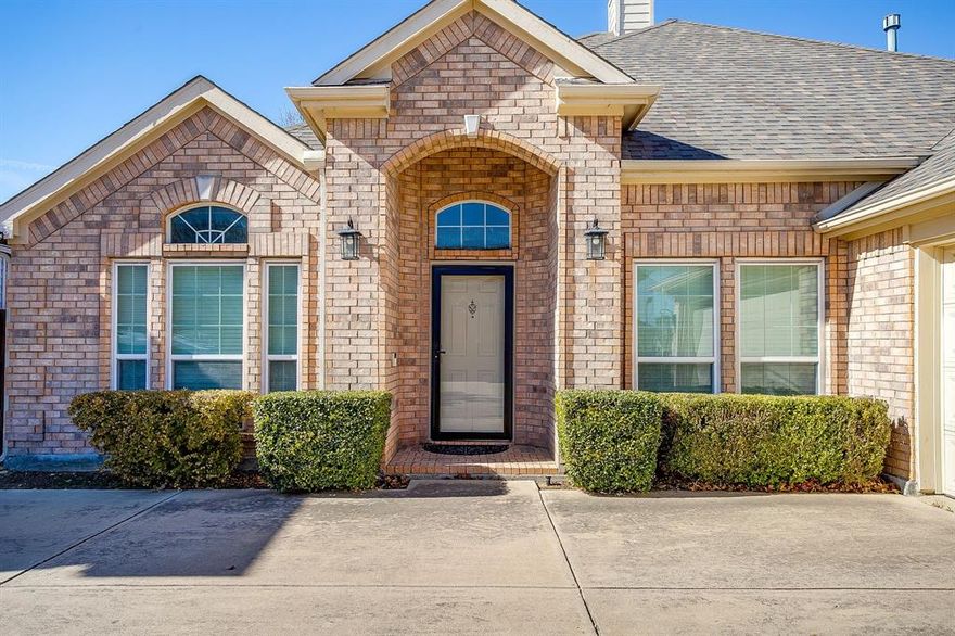 Welcome to 8205 Painted Tree Trail, ideally located in the heart of Bar C Ranch community. This impeccable home offers 2827 square feet with the majority of the living on the first level. The versatile floor plan has four bedrooms, two and a half bathrooms, private office, and multiple living spaces. Outstanding upgrades include two new HVAC units, new water heater, a newer gas furnace, new garbage disposal, a new sprinkler system, gutters with leaf protection, laminate flooring throughout, and window coverings. Designed for both function and style, the spacious family room opens to the gourmet kitchen featuring a large island, breakfast bar, stainless steel appliances, large pantry and breakfast room. The private primary suite features vaulted ceilings, a walk-in shower, soaking tub, dual vanities, and large walk-in closet. There are three additional bedrooms located on the first level. Upstairs, an expansive flex-space provides an excellent option for an additional bedroom, game room, or media space with storage. Premier location within walking distance to Comanche Springs Elementary and Prairie Vista Middle School - Bar C Ranch community offers convenient access to I-820 and I-35, providing easy access to Medical City Alliance, Meacham International Airport, Amazon Distribution Center, and nearby business and entertainment hubs.