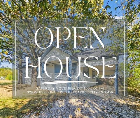 328 Whispering Trl. Gun Barrel City TX 75156