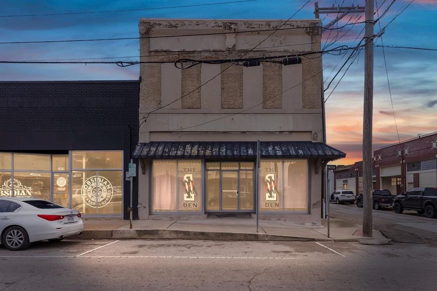 Discover an incredible opportunity in historic downtown Greenville with this versatile commercial building located at 2402 Stonewall Street. This property offers excellent visibility on a corner lot in the heart of the revitalized district, surrounded by thriving local businesses, restaurants, and foot traffic. The space features a flexible open layout that can be customized for retail, office, studio, boutique, or service based businesses. High ceilings, large front windows, and ample natural light create an inviting atmosphere for customers and clients. The building provides a strong foundation for your next business venture with plenty of potential to design the interior to fit your needs. This property is also available for lease at $2,000 per month, giving buyers and tenants the choice between ownership or renting. Whether you are expanding your business or seeking an investment in a growing downtown market, 2402 Stonewall Street offers charm, character, and endless possibilities in one of Greenville’s most sought after commercial areas.