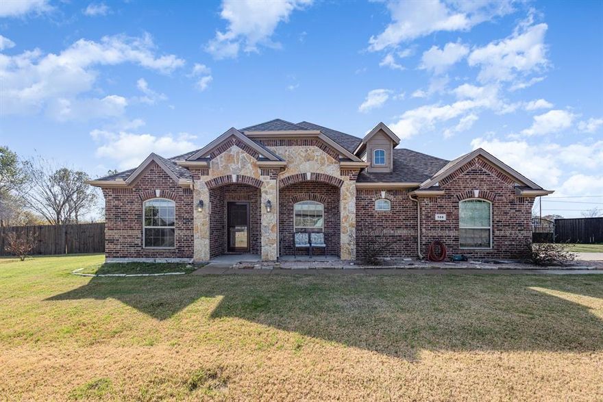 Welcome to 106 Cardiff Ln, a spacious 4-bedroom, 2-bath home on just over an acre in the desirable Oxford Ranch community of Waxahachie. Built in 2016, this 2,436 sq ft property combines country charm with modern convenience and offers plenty of room to grow.

Inside, you’ll find an open-concept layout with a large island kitchen, walk-in pantry, and generous living space centered around a cozy fireplace. The primary suite includes dual sinks, a soaking tub, and a walk-in closet.

Outside, this property shines with additional parking options and a 30x30 shop equipped with electricity and a roll-up door—perfect for storage, hobbies, or a small business setup. With a little vision and minor updates, new owners can unlock forced equity and make this home truly their own.

Enjoy the peace and privacy of over an acre while still being minutes from I-35 and Hwy 287 for an easy commute to the DFW Metroplex.

This is an opportunity to invest in both lifestyle and potential—schedule your showing today!