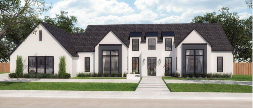 Luxurious craftsmanship meets modern style in this beautiful one story 4 bedroom new construction home located in Colleyville's newest luxury neighborhood! This masterfully designed home features soaring ceilings, hardwood flooring, floor to ceiling gas fireplace, gorgeous custom lighting, office, and a 3 car garage! Finish outs include Delta and Kohler plumbing, custom cabinets, designer lighting, and impeccable wood trim through out. Spectacular gourmet kitchen boasts a beautiful kitchen island, double oven, dishwasher, sink, and plenty of cabinet space. Butler's pantry has a microwave, space for a second fridge, and second dishwasher. Glamorous primary suite with decorative lighting, double shower heads, a rain shower head plus his and her custom closets. Incredible floor to ceiling black framed Pella windows and sliding doors provide breathtaking views of the huge covered patio. A MUST SEE! **HOME TO BE COMPLETED BY THE END OF APRIL 2023**