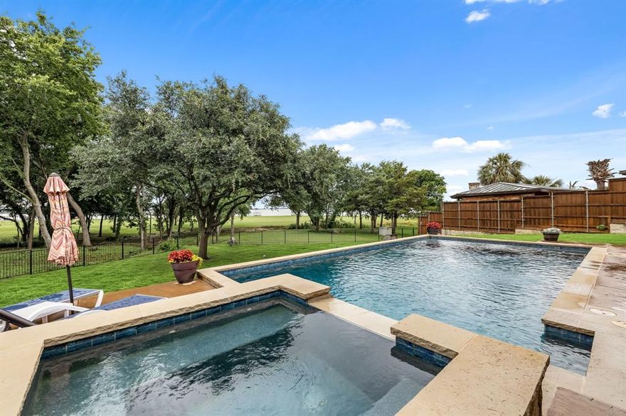 BEAUTIFUL LAKEFRONT home in Rockwall with stunning panoramic views of Lake Ray Hubbard! This custom Mark Mothan-built home sits on an oversized lot and features a backyard oasis complete with a gorgeous pool and spa combo, lighting along the fence and patio, and a large covered deck perfect for entertaining or relaxing lakeside.

Step inside to find hand-scraped hardwood floors, elegant coffered ceilings, and an abundance of natural light from large windows throughout. The thoughtfully designed open floor plan offers 4 bedrooms, 3.5 baths, an office, game room, and media room—plus Control4 surround sound in the living room, media room, and outdoor patio.

Enjoy a perfect layout with two bedrooms downstairs and two up, making it ideal for multi-generational living or guests.  Take in breathtaking lake views from the upstairs balcony, creating the perfect setting for morning coffee or evening sunsets. 

Located in Hillcrest Shores, this home includes easy access to the Rockwall Golf Club, offering a clubhouse, tennis and pickleball courts, a resort-style pool, and more!
All of this just 30 minutes from downtown Dallas, 5 minutes from charming downtown Rockwall with its amazing restaurants and shops, and situated in the highly desirable Rockwall ISD.

This home has it all—luxury, lifestyle, and location. Don’t miss your chance to own a true lakeside retreat. Schedule your private showing today!