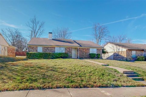 A home in Garland