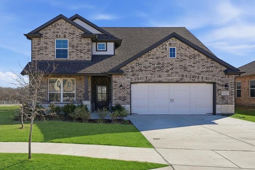 This thoughtfully planned two-story home offers a layout that supports real day-to-day living, with an open kitchen, dining, and main living area that feels connected and functional. The kitchen anchors the space with generous counter space, ample storage, and room to gather, while the adjacent living and dining areas provide flexibility for both everyday use and entertaining.

The primary suite is located on the main floor and offers privacy from the secondary bedrooms, along with a spacious ensuite bathroom and walk-in closet. A separate flex room near the front of the home works well as a home office, playroom, or additional living space. Upstairs, a large loft provides a second common area, surrounded by secondary bedrooms that allow for separation and comfort.

A covered patio and sizable backyard extend the living space outdoors and allow room for entertaining, play, or future personalization.

Located in Aledo ISD, the home is positioned near neighborhood parks, walking trails, and community green space, including Bearcat Park just minutes away. Quick access to Interstate 20 and FM 1187 makes commuting into Fort Worth, Benbrook, and Hudson Oaks straightforward, with shopping, dining, and everyday conveniences close by. Seller financing available. 

A practical floor plan, usable space, and a location with long-term demand make this home a strong option for buyers looking in Aledo.