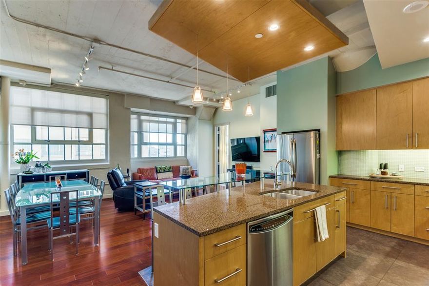 Rare Corner Unit at Montgomery Plaza! Don’t miss this exceptional opportunity to own a stunning corner unit in the highly sought-after Montgomery Plaza. Flooded with natural light, this beautiful home features custom-built closets, electric shades, a premium GE Profile appliance package, designer fixtures, ceiling fans, and two spacious living areas. Enjoy luxury amenities including a rooftop resort-style pool, spa, outdoor lounge, media room, state-of-the-art fitness center, and 24-hour concierge services. 2 side-by-side deeded parking spaces 2279 and 2280 in the Westside Garage. All of this in a prime location at the heart of Fort Worth’s vibrant scene! Fireworks show 4-5 times a year - Stunning Sun Sets and wonderful views of the Cultural District! A must-see! Fridge, Washer, and Dryer available with property. Tenant move-in date is negotiable.