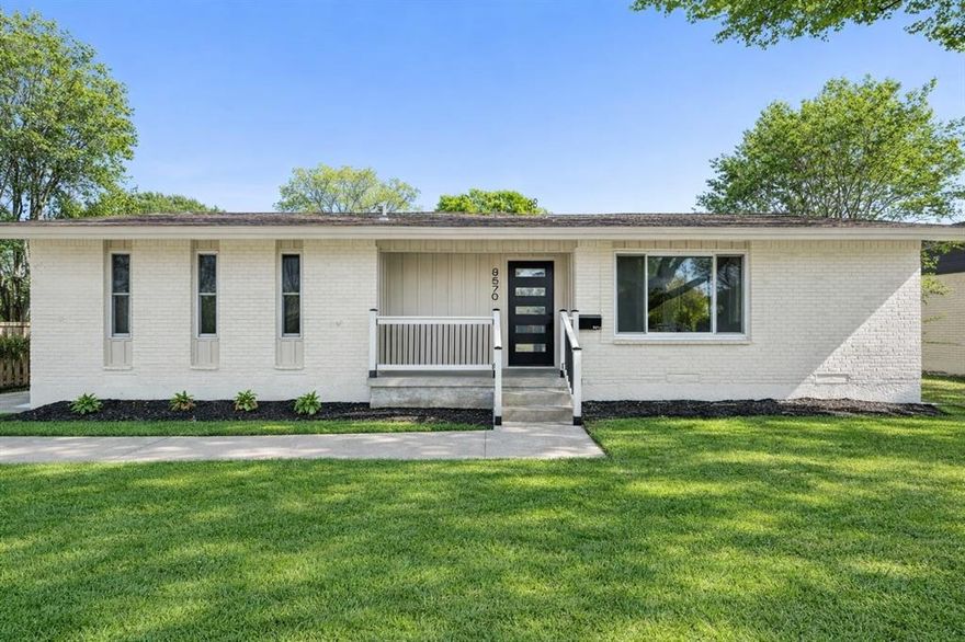 This beautifully renovated 3-bedroom, 2.5-bath home offers a bright, modern feel with a spacious open-concept layout that seamlessly connects the dining area, living room, and kitchen—ideal for everyday living and entertaining.
The completely updated kitchen showcases crisp white cabinetry, quartz countertops, a large center island, stainless steel appliances, and elegant gold-toned fixtures, all opening directly to the main living space.
Bathrooms are thoughtfully updated with contemporary finishes, including a spa-like primary bath with a walk-in shower, designer tile, dual vanity, and modern lighting. Throughout the home, you’ll find updated flooring, recessed lighting, ceiling fans, and a clean, neutral color palette that enhances the natural light.
Step outside to a spacious backyard with mature trees, a covered patio, and plenty of room for entertaining, play, or future outdoor enhancements. Additional highlights include a 2-car garage, modern front entry, and inviting curb appeal.
With its stylish updates, functional layout, and recent price reduction, this move-in-ready home offers exceptional value. Schedule your showing today!